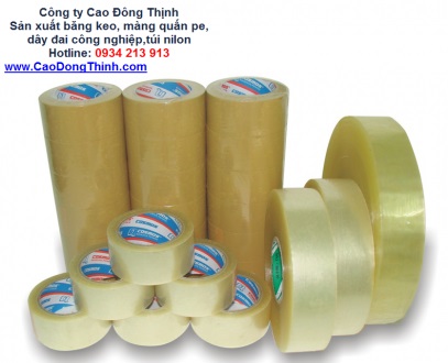 Băng keo OPP - Vật Liệu Đóng Gói Cao Đông Thịnh - Công Ty TNHH Một Thành Viên Cao Đông Thịnh