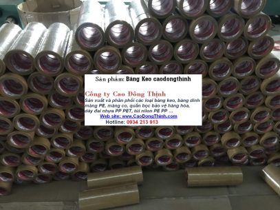 Băng keo OPP - Vật Liệu Đóng Gói Cao Đông Thịnh - Công Ty TNHH Một Thành Viên Cao Đông Thịnh