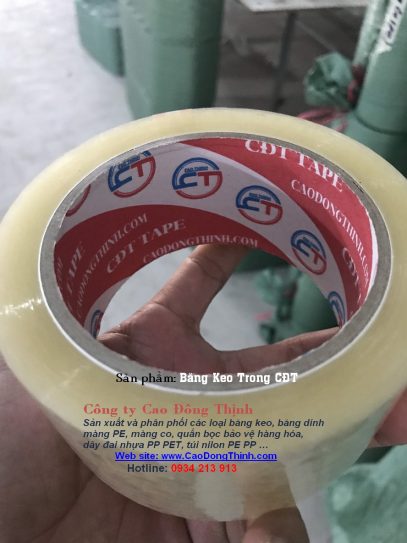 Băng keo OPP - Vật Liệu Đóng Gói Cao Đông Thịnh - Công Ty TNHH Một Thành Viên Cao Đông Thịnh