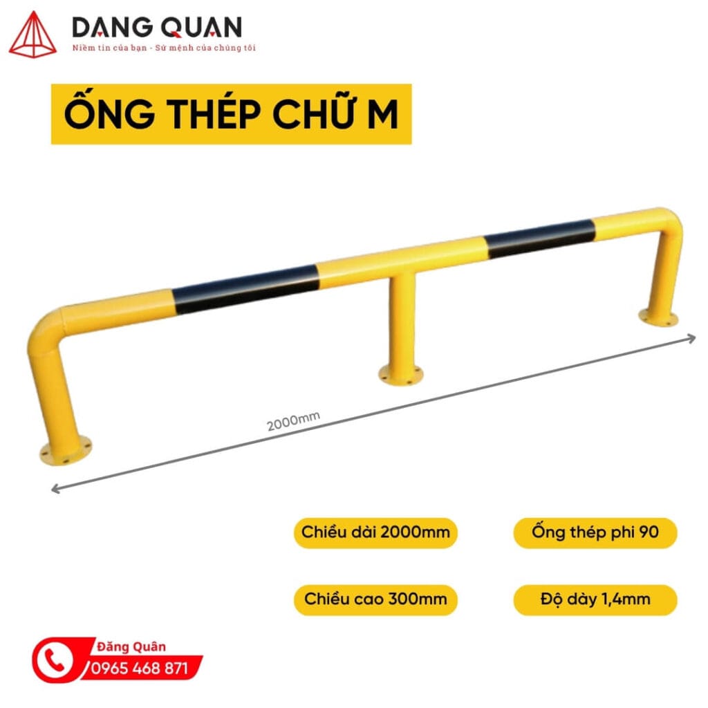 ống thép chữ M - Công Ty TNHH TM & XNK Đăng Quân