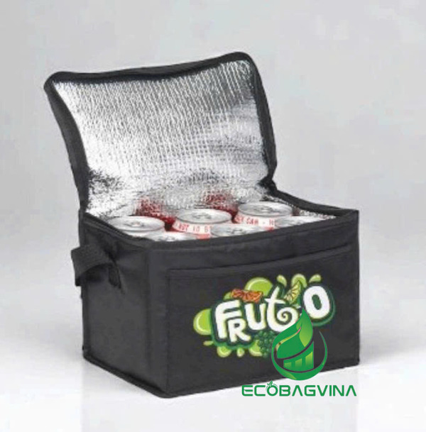Túi giữ nhiệt vải không dệt dạng khóa kéo - Túi Ecobag Vina - Công Ty Cổ Phần Ecobag Vina