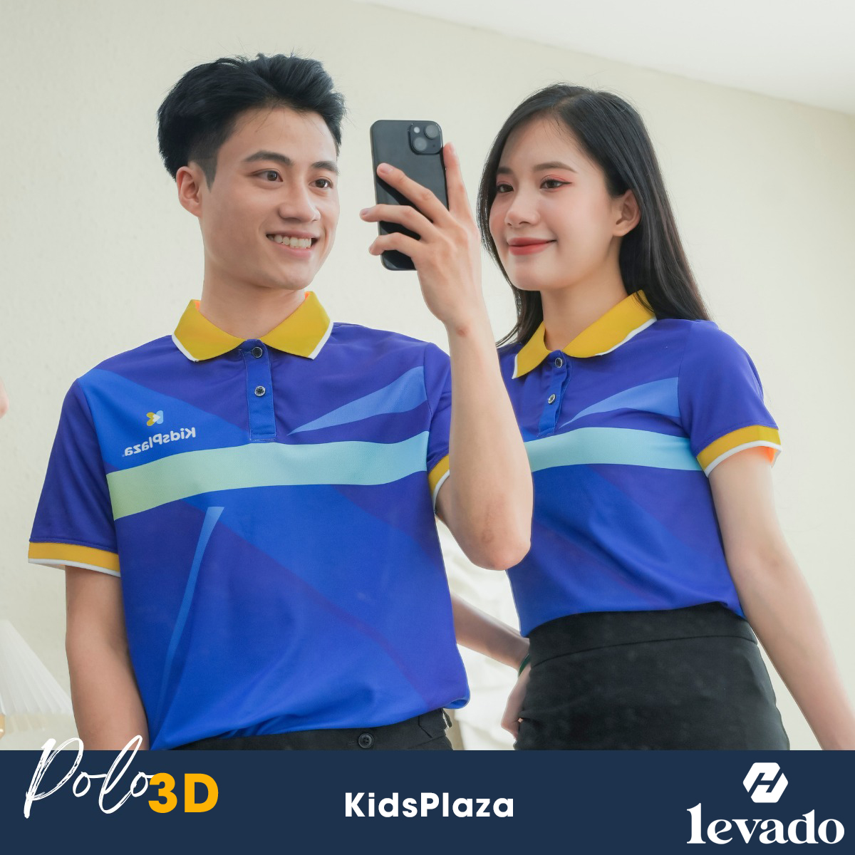 Áo polo in 3D - Đồng Phục Levado Bắc Giang - Công Ty TNHH Levado Việt Nam