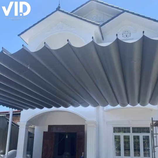 Mái xếp lượn sóng