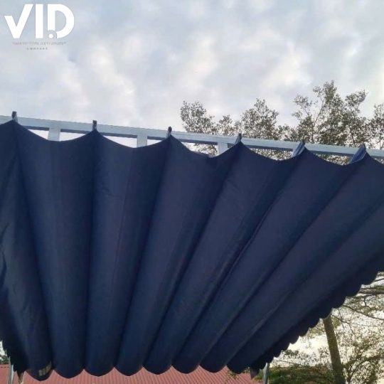 Mái xếp lượn sóng
