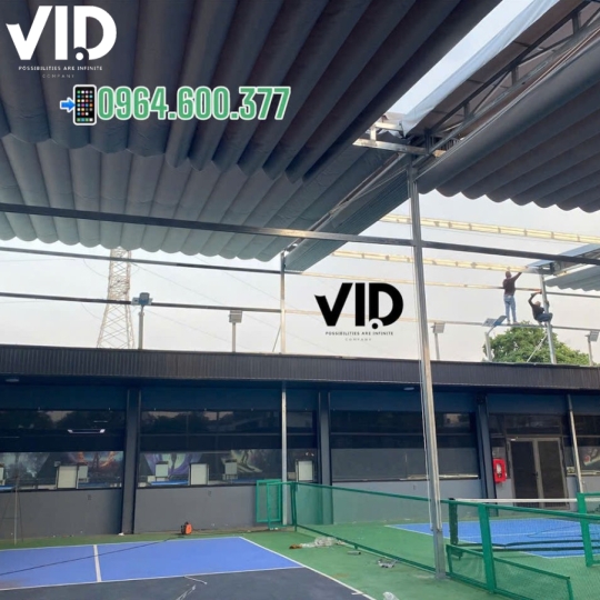 Mái xếp lượn sóng