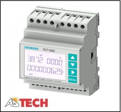 Đồng hồ điện đa năng loại gắn trên DIN rail Siemens