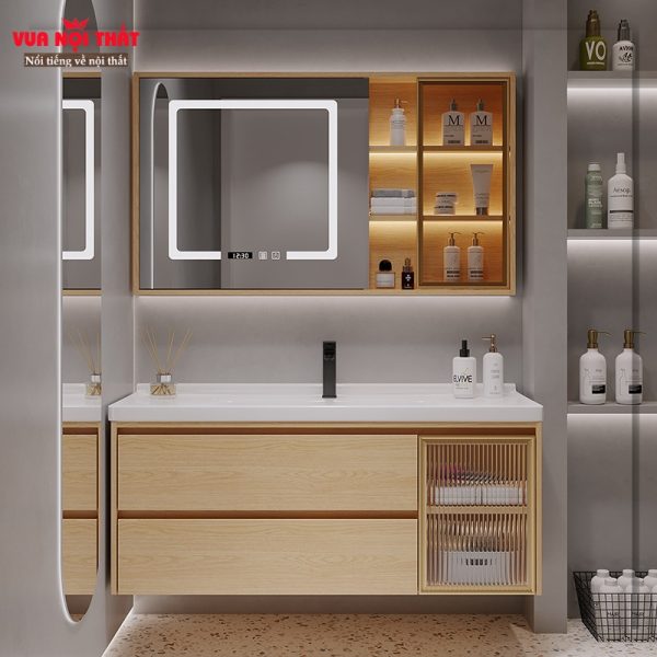 Tủ gương Lavabo phòng tắm thông minh TG07 - Đồ Nội Thất ASIA - Công ty TNHH Xuất Nhập Khẩu Vua Nội Thất ASIA