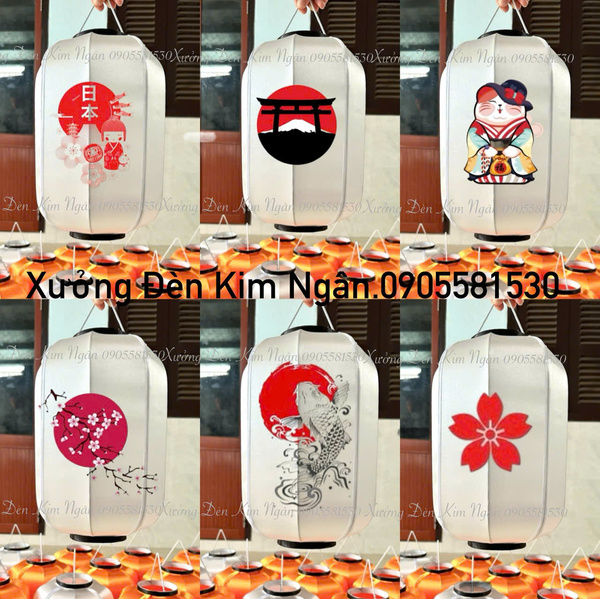 Đèn lồng Hội An mang phong cách Nhật Bản Konichiwa