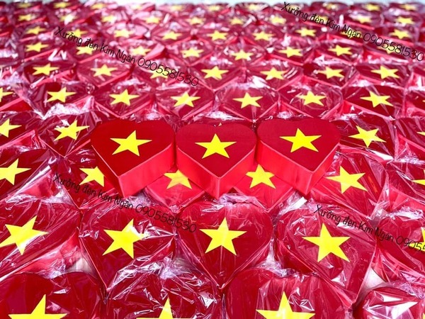Lồng đèn trái tim in theo yêu cầu