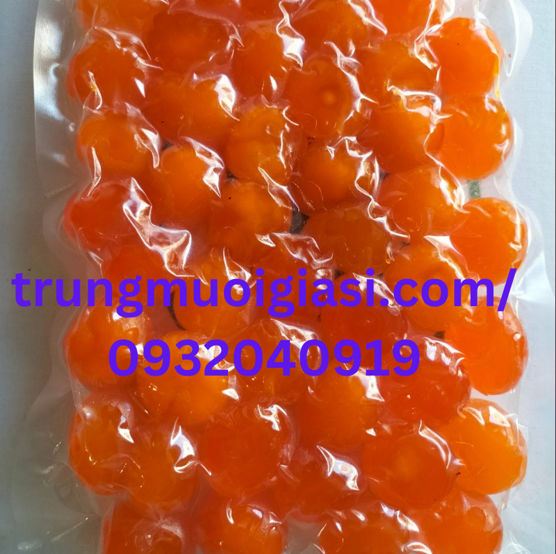 Lỏng đỏ trứng muối