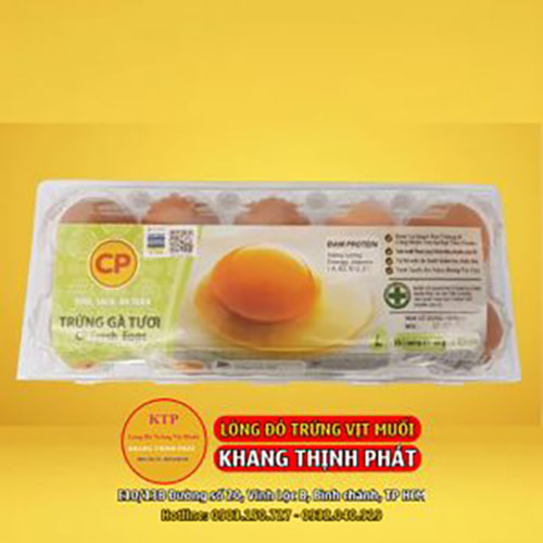 Trứng gà tươi Cp3 - Trứng Muối Khang Thịnh Phát - Công Ty TNHH Sản Xuất Thương Mại Thực Phẩm Khang Thịnh Phát