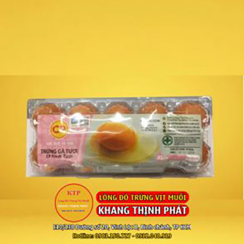 Trứng gà tươi Cp2 - Trứng Muối Khang Thịnh Phát - Công Ty TNHH Sản Xuất Thương Mại Thực Phẩm Khang Thịnh Phát