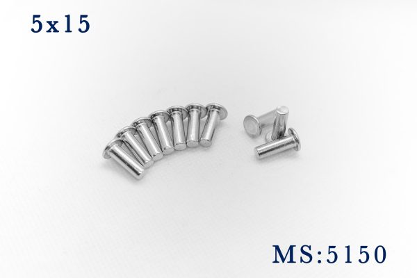 Rive tán nhôm 5x15