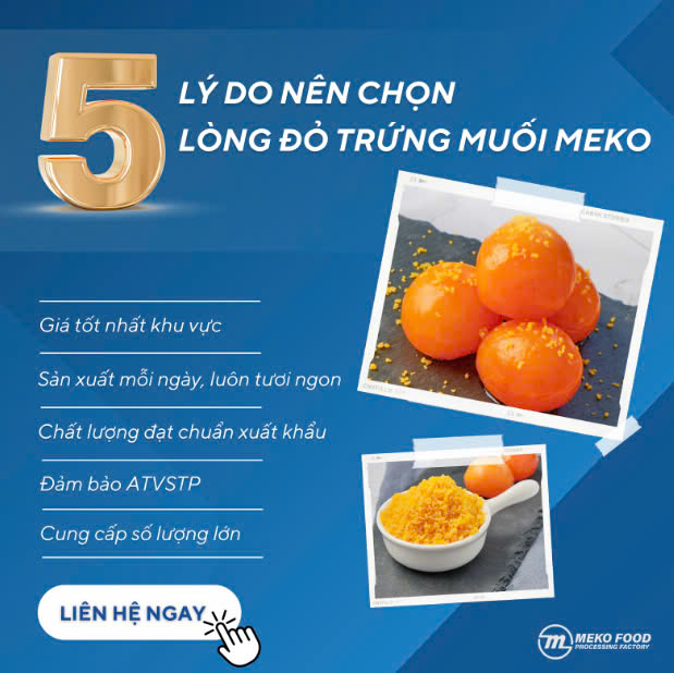 Lòng đỏ trứng muối