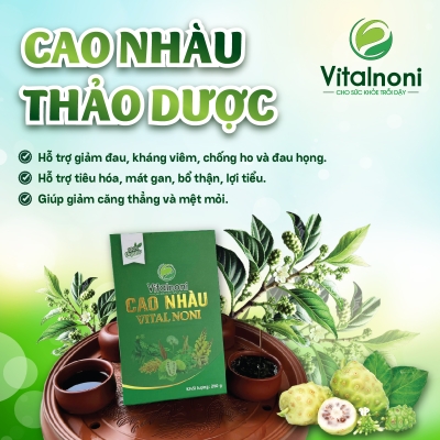 Cao nhàu thảo dược - Công Ty TNHH Đầu Tư Sản Xuất - Thương Mại Dịch Vụ Vital