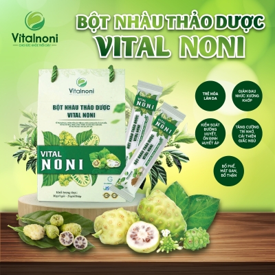 Bột nhàu thảo dược - Công Ty TNHH Đầu Tư Sản Xuất - Thương Mại Dịch Vụ Vital
