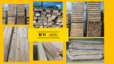 Gỗ nhập khẩu tái sử dụng - Pallet Gỗ BI VI - Công Ty TNHH BI VI