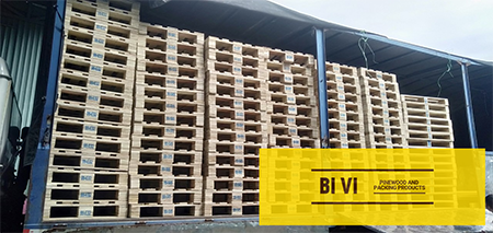 Hình ảnh xuất khẩu - Pallet Gỗ BI VI - Công Ty TNHH BI VI