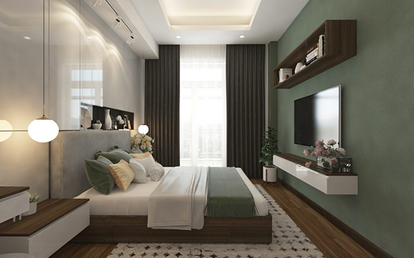 Thiết kế nội thất phòng ngủ - Thiết Kế Xây Dựng A Group - Công Ty TNHH Kiến Trúc Quy Hoạch Xây Dựng A-Group
