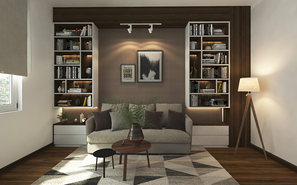 Thiết kế nội thất phòng khách - Thiết Kế Xây Dựng A Group - Công Ty TNHH Kiến Trúc Quy Hoạch Xây Dựng A-Group
