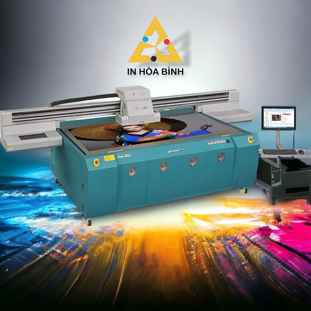 In UV phẳng trên mọi chất liệu - In UV Hòa Bình - Công Ty TNHH In Hòa Bình