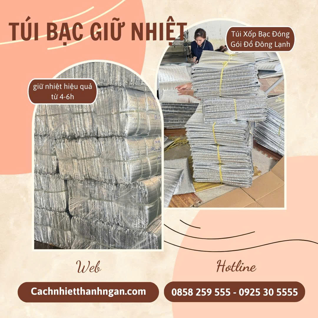 Túi xốp bạc giữ nhiệt