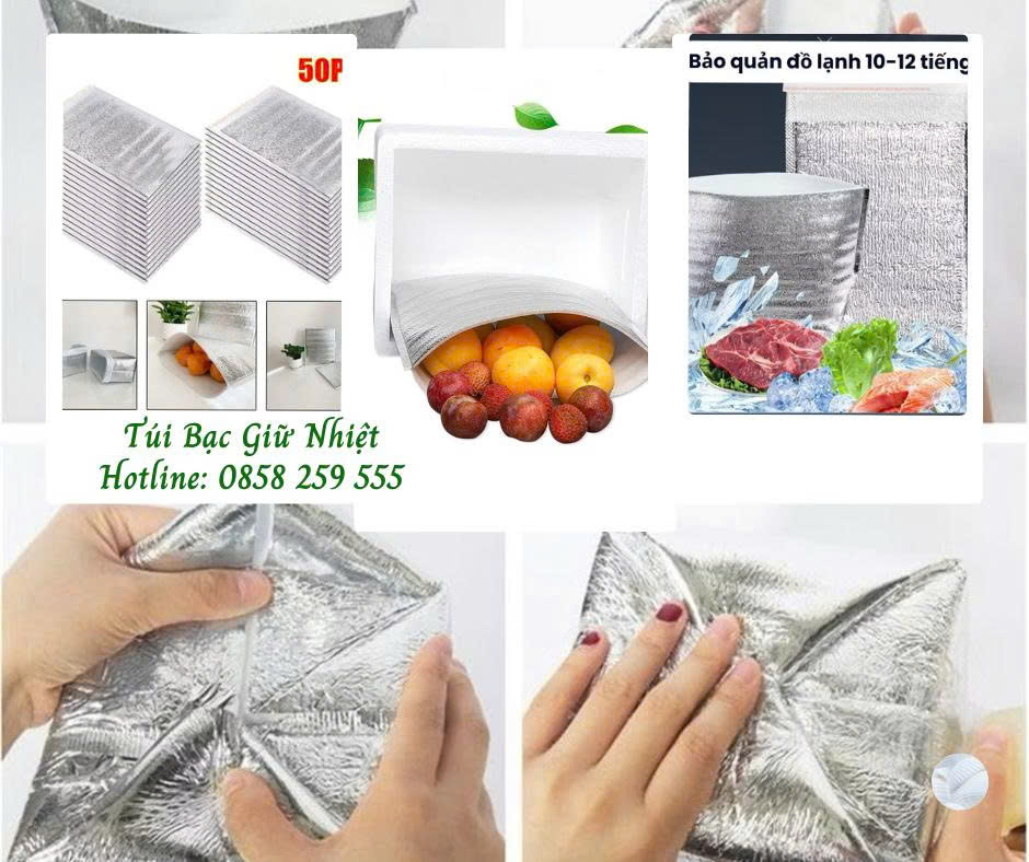 Túi xốp bạc giữ nhiệt