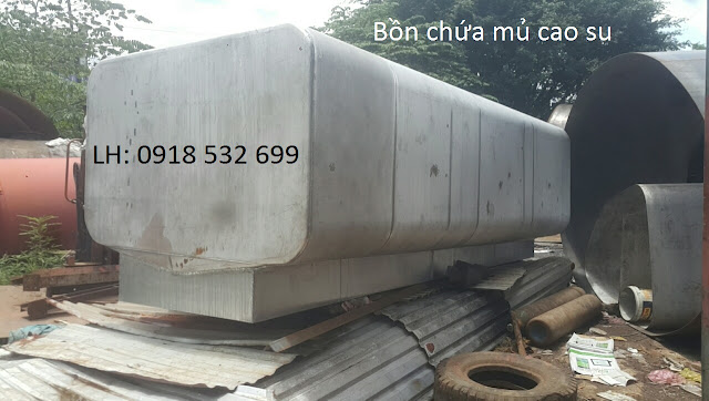 Bồn chứa mủ cao su