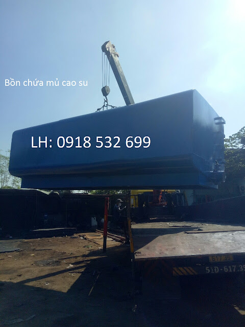 Bồn chứa mủ cao su