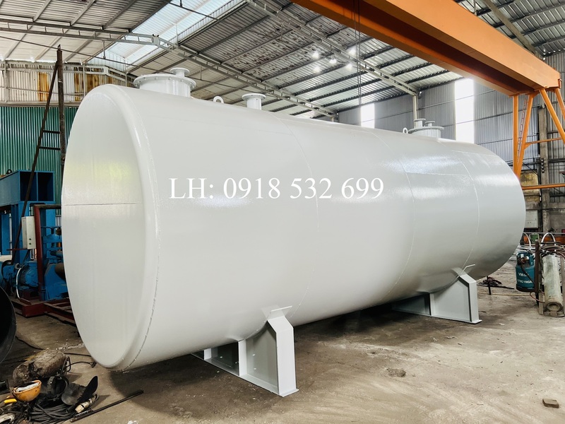 Bồn chứa xăng dầu 50m3 có chân