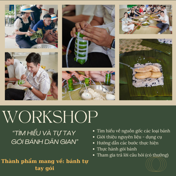 Giới thiệu workshop làm bánh