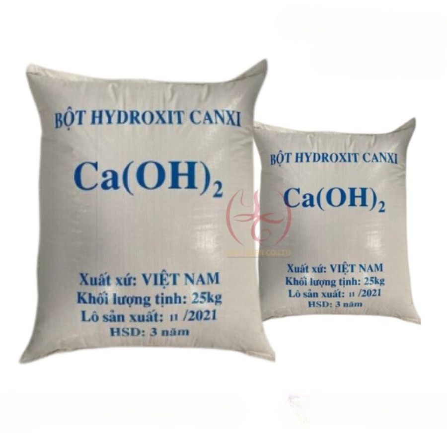 Canxi Hidroxit - Ca(OH)2 96% - Hóa Chất Công Nghiệp Lộc Thiên - Công Ty TNHH Đầu Tư Phát Triển Lộc Thiên