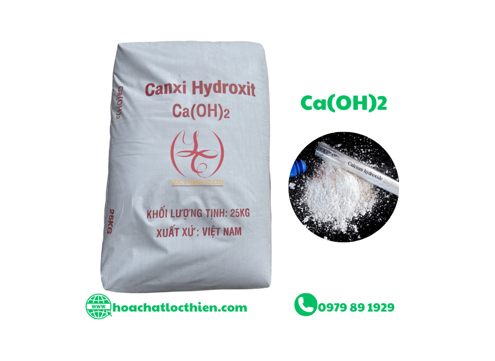 Canxi Hydroxide - Ca(OH)2 - Hóa Chất Công Nghiệp Lộc Thiên - Công Ty TNHH Đầu Tư Phát Triển Lộc Thiên