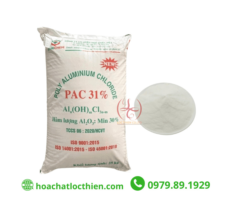 PAC Việt Trì 31% - Hóa Chất Lộc Thiên - Công Ty TNHH Đầu Tư Phát Triển Lộc Thiên