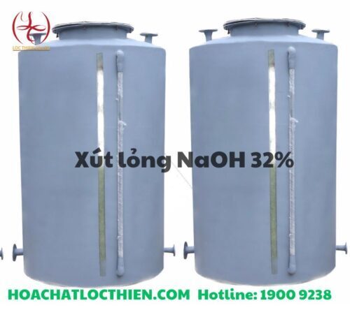 Xút lỏng NaOH 32% - 33% - Hóa Chất Lộc Thiên - Công Ty TNHH Đầu Tư Phát Triển Lộc Thiên