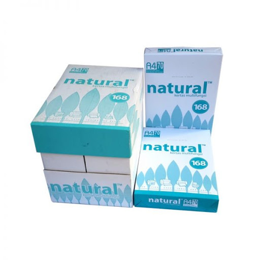 Giấy A4 Natural 168 ĐL70 - Văn Phòng Phẩm Tường Nguyên - Công Ty TNHH Thiết Bị Văn Phòng Tường Nguyên