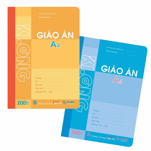 Sổ A4 giáo án