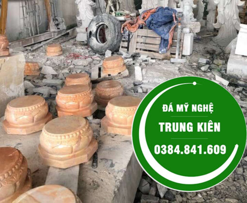 Chân tảng đá kê cột - Cơ Sở Điêu Khắc Trung Kiên