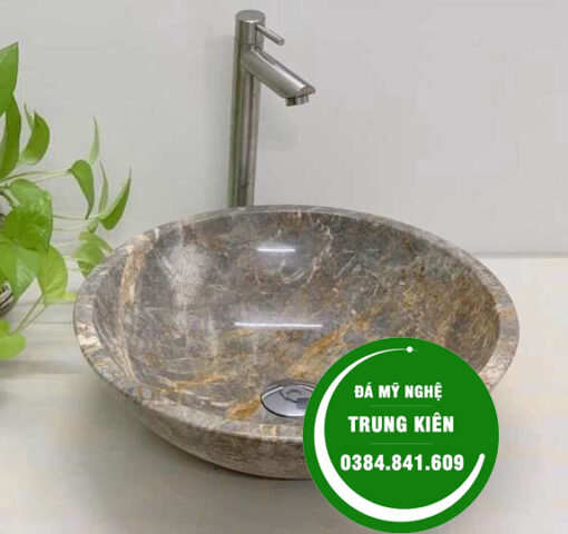 Bồn rửa mặt bằng đá - Cơ Sở Điêu Khắc Trung Kiên