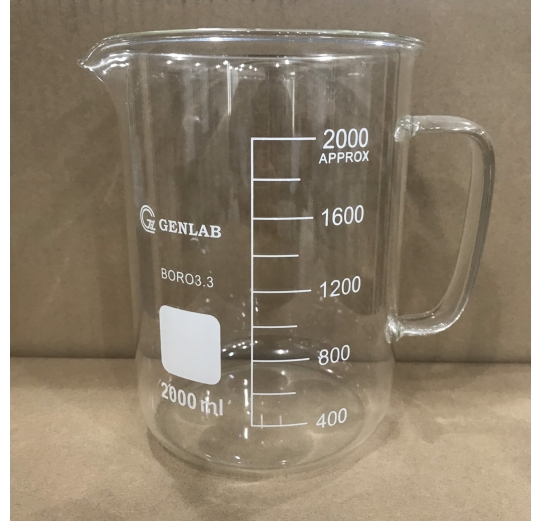 Cốc đốt thấp thành có quai