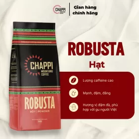 Cà phê hạt Robusta