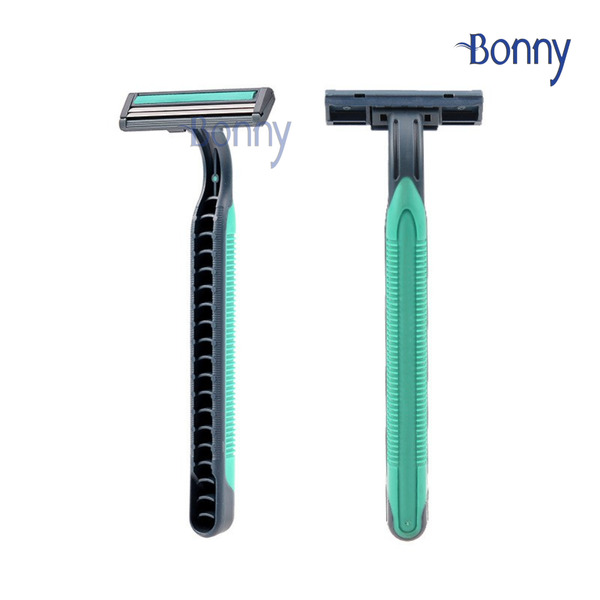 Bịch 50 dao cạo cán xanh lá béo D4 túi nilon