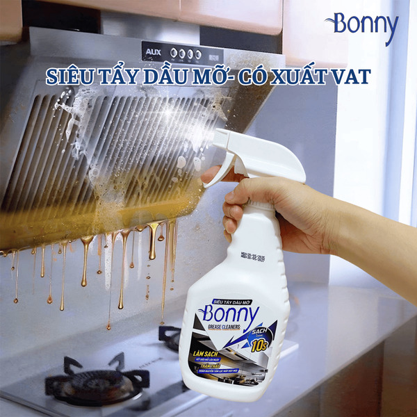 Siêu tẩy dầu mỡ chai xịt 500ml