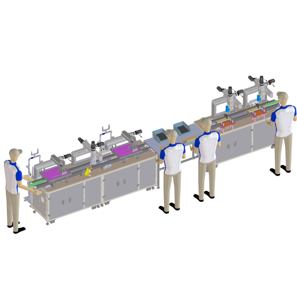 Dây chuyền lắp ráp tự động - Tự Động Hóa ICA - Công Ty Cổ Phần Công Nghệ Tự Động Hóa ICA