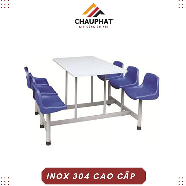 Bàn inox vuông - Gia Công Thiết Bị Bếp Châu Phát - Công Ty TNHH SX TM Xây Dựng Cơ Khí Châu Phát