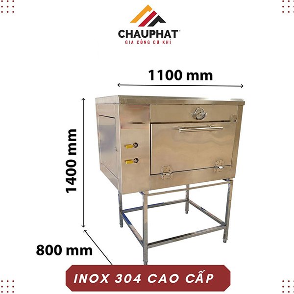 Tủ cơm công nghiệp 30kg bằng điện - Gia Công Thiết Bị Bếp Châu Phát - Công Ty TNHH SX TM Xây Dựng Cơ Khí Châu Phát