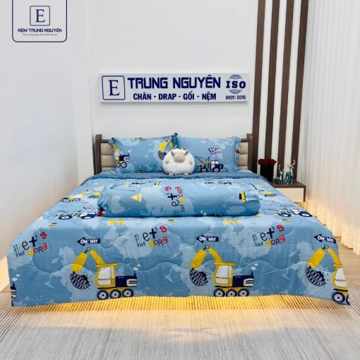 Bộ drap Tencel Trung Nguyên 1m8 x 2m - Nệm Trung Nguyên - Công Ty TNHH Nệm Trung Nguyên