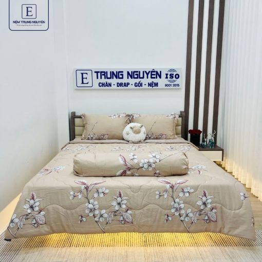 Bộ drap Tencel Trung Nguyên 1m2 x 2m - Nệm Trung Nguyên - Công Ty TNHH Nệm Trung Nguyên