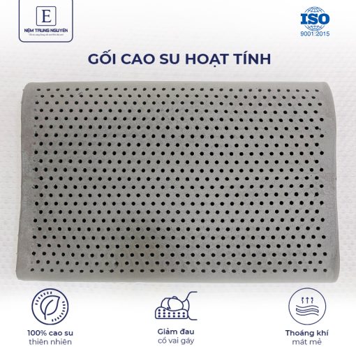 Gối nằm cao su thiên nhiên hoạt tính Trung Nguyên - Nệm Trung Nguyên - Công Ty TNHH Nệm Trung Nguyên