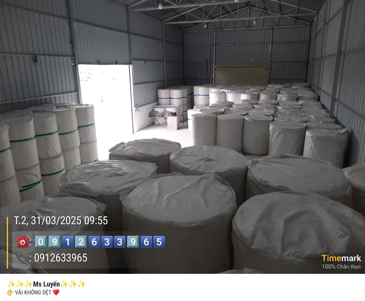 Kho hàng công ty Hoàng Quyên - Hoàng Quyên Interco - Công Ty TNHH Hoàng Quyên Interco
